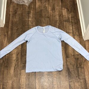 Lululemon Light Blue Long Sleeve Shirt